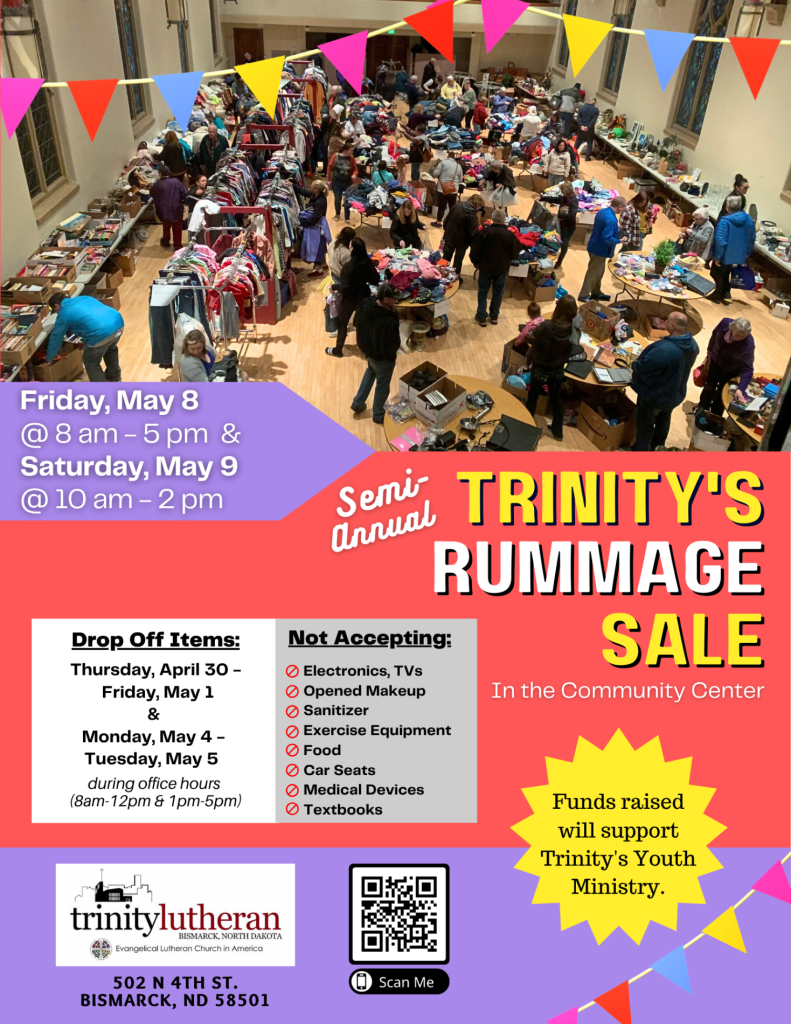 Rummage Sale May 2026